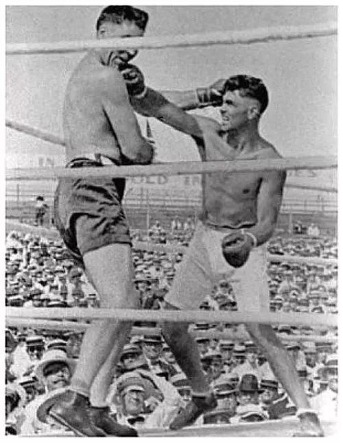 Jess Willard vs. Jack Dempsey