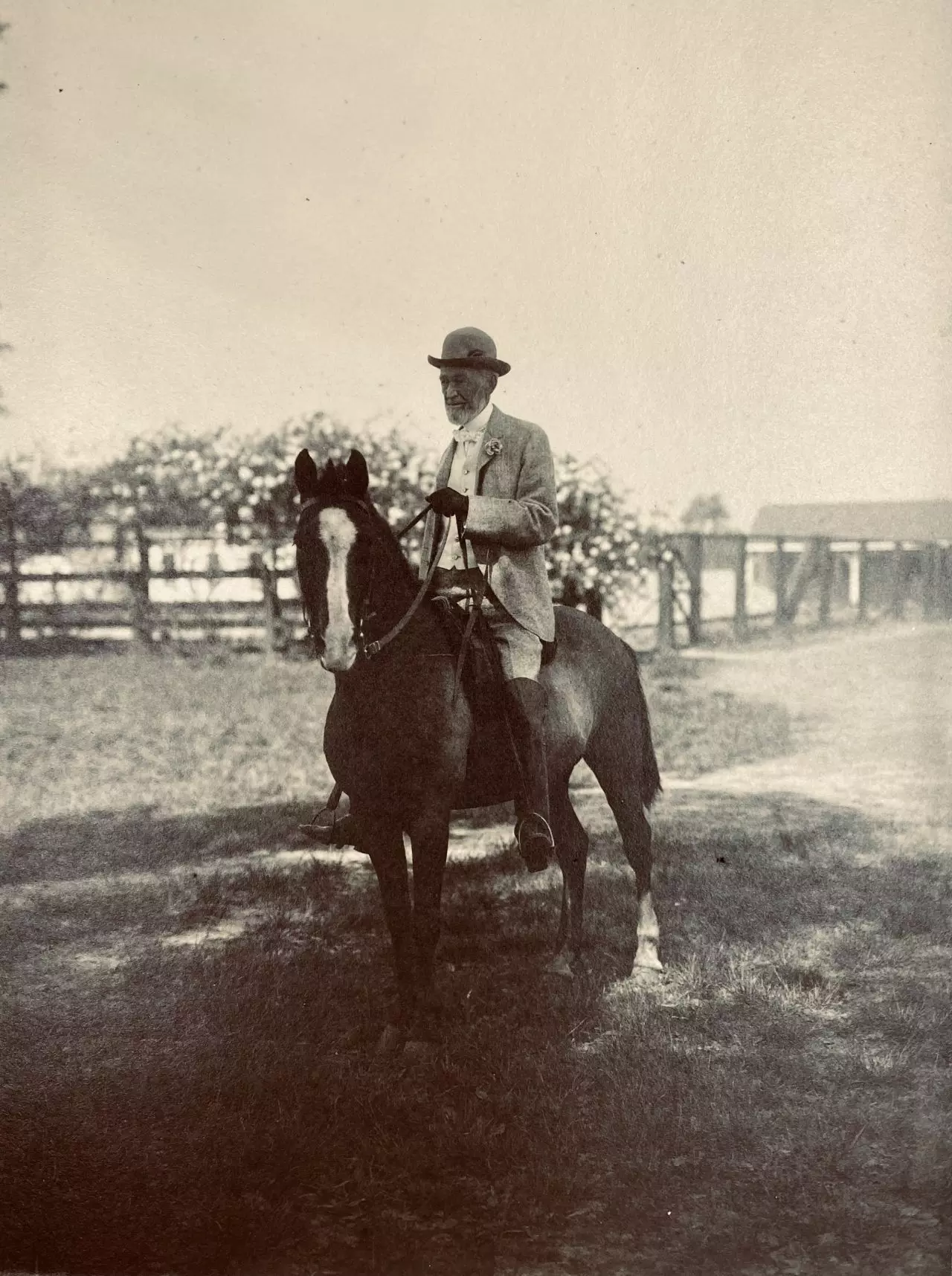 Found in a Grove Avenue Middle Bass Club cottage attic, John Berdan II.  Middle Bass Club member from 1881 to 1902.  Source: Lisa Fine