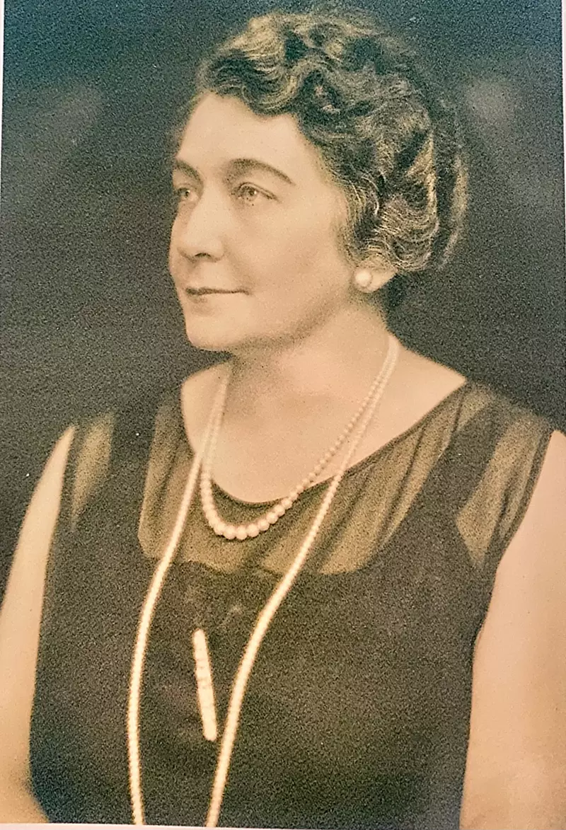 Helen Suydam Terry. Middle Bass Club member who purchased a cottage on Grove Avenue October 1925. Source: Carroll Terry