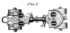 Wood's patent for an improved roller skate - U.S. Patent #237,152 (Feb. 1, 1881)