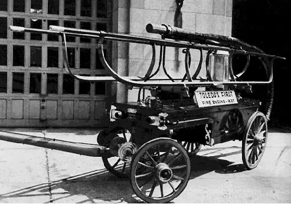 The fire engine of Neptune Fire Engine & Hose Co. No. 1