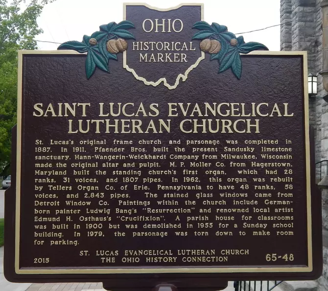 Saint Lucas Evangelical Lutheran Church (10-48, Back)