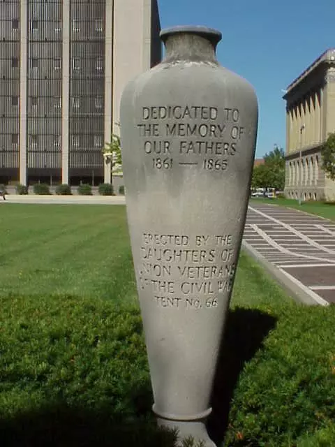 Civil War Memorial Urn