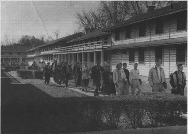 Army barracks from Camp Perry