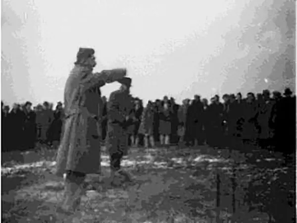 President Henry J. Doermann at the new university groundbreaking