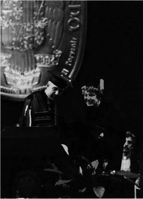 U. S. Representative Marcy Kaptur receives an honorary degree, 1993