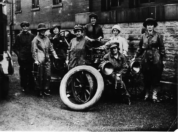 Women in the war effort. 