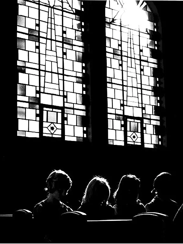 UT students at the national Vietnam War moratorium observance, October 15, 1969.