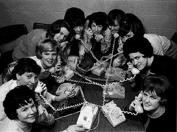 Alumni Foundation's Phonathon, 1962